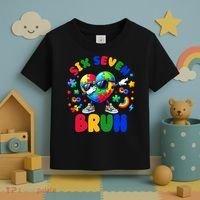 Funny 67 Puzzle Dab Autism Awareness 6 7 Six Seven Toddler T-Shirt thumb 3