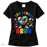 Funny 67 Puzzle Dab Autism Awareness 6 7 Six Seven Women's T-Shirt thumb 0