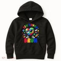 Funny 67 Puzzle Dab Autism Awareness 6 7 Six Seven Kids Hoodie thumb 0