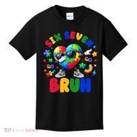 Funny 67 Puzzle Dab Autism Awareness 6 7 Six Seven Kids T-Shirt thumb 0