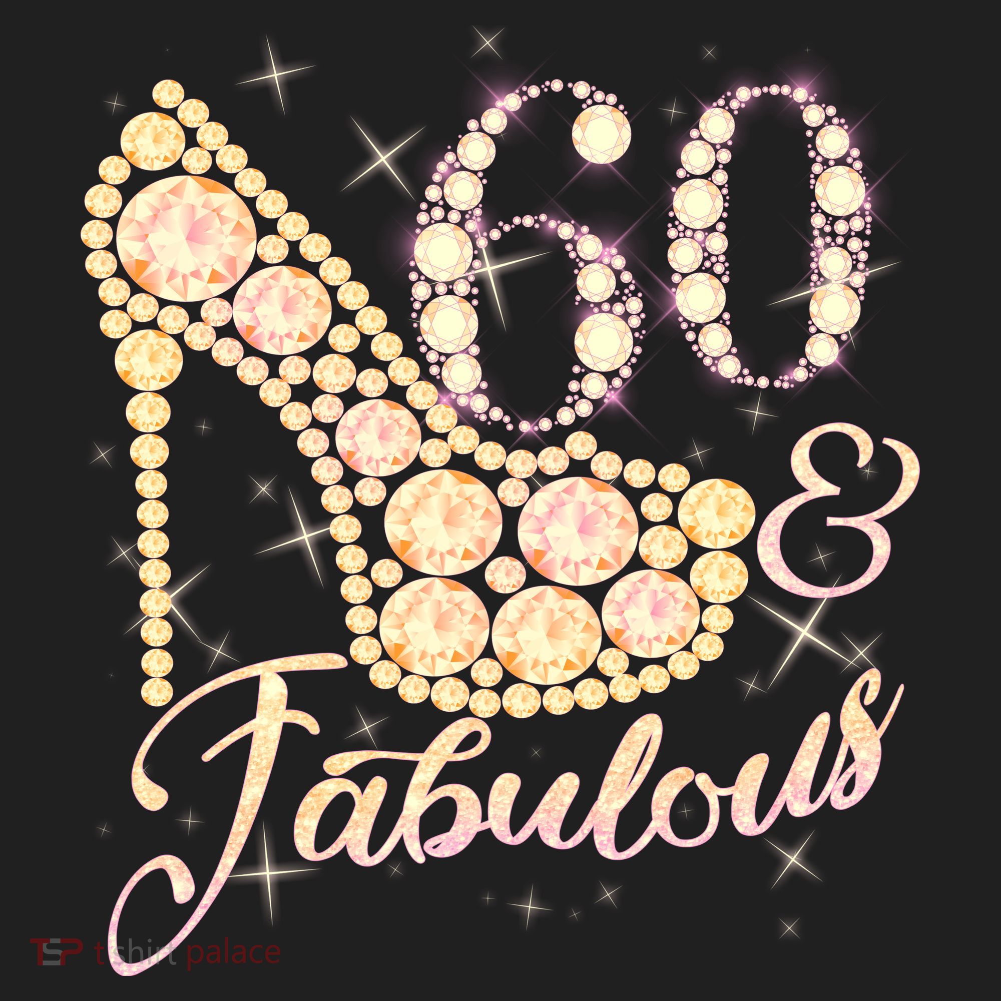 Fabulous & 60 Sparkly Heel 60th Birthday Beanie