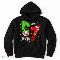 Funny 6-7 Six Seven Christmas Elf Santa Xmax 67 Hoodie thumb 0