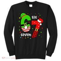 Funny 6-7 Six Seven Christmas Elf Santa Xmax 67 Sweatshirt thumb 0