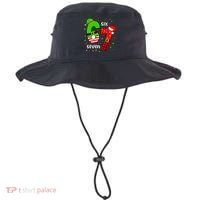 Funny 6-7 Six Seven Christmas Elf Santa Xmax 67 Bucket Hat thumb 0