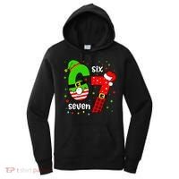 Funny 6-7 Six Seven Christmas Elf Santa Xmax 67 Women's Hoodie thumb 0