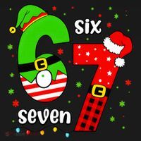 Funny 6-7 Six Seven Christmas Elf Santa Xmax 67 Women's Hoodie thumb 2