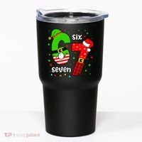 Funny 6-7 Six Seven Christmas Elf Santa Xmax 67 Tumbler thumb 0