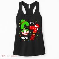 Funny 6-7 Six Seven Christmas Elf Santa Xmax 67 Women's Tank Top thumb 0