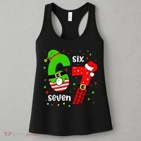 Funny 6-7 Six Seven Christmas Elf Santa Xmax 67 Women's Tank Top thumb 3