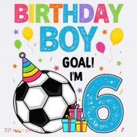Funny 6 Years Old Boy 6th Birthday Boy Football Age 6 Bday Women's Hoodie thumb 2