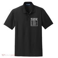 Funny 60 Year Old Texting Code Birthday Dry Zone Grid Polo thumb 0