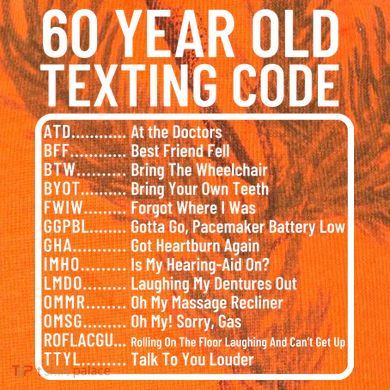 Funny 60 Year Old Texting Code Birthday Kati Licensed 12" Camo Cuffed Beanie