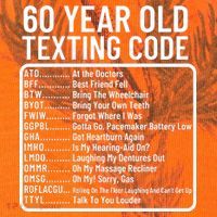 Funny 60 Year Old Texting Code Birthday Kati Licensed 12" Camo Cuffed Beanie thumb 2