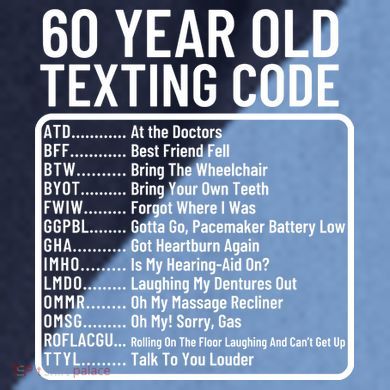 Funny 60 Year Old Texting Code Birthday Raglan Baseball Sleeve Shirt