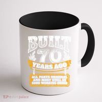 Funny 70th Birthday Gift BDay Gift Saying Age 70 Year Joke Coffee Mug thumb 1