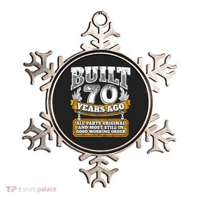 Funny 70th Birthday Gift BDay Gift Saying Age 70 Year Joke Ornament