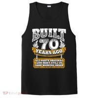 Funny 70th Birthday Gift BDay Gift Saying Age 70 Year Joke PosiCharge Competitor Tank thumb 0