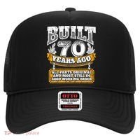 Funny 70th Birthday Gift BDay Gift Saying Age 70 Year Joke Hat thumb 0