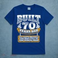 Funny 70th Birthday Gift BDay Gift Saying Age 70 Year Joke T-Shirt thumb 5