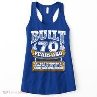 Funny 70th Birthday Gift BDay Gift Saying Age 70 Year Joke Women's Tank Top thumb 0