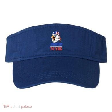 Funny 75th Birthday Gift Usa Eagle Patriotic Gift Cool Gift Visor