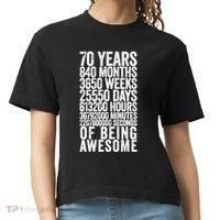 Funny 70th Birthday Old Meter Funny 70 Year Old Gifts Comfort Colors Boxy T-Shirt thumb 0