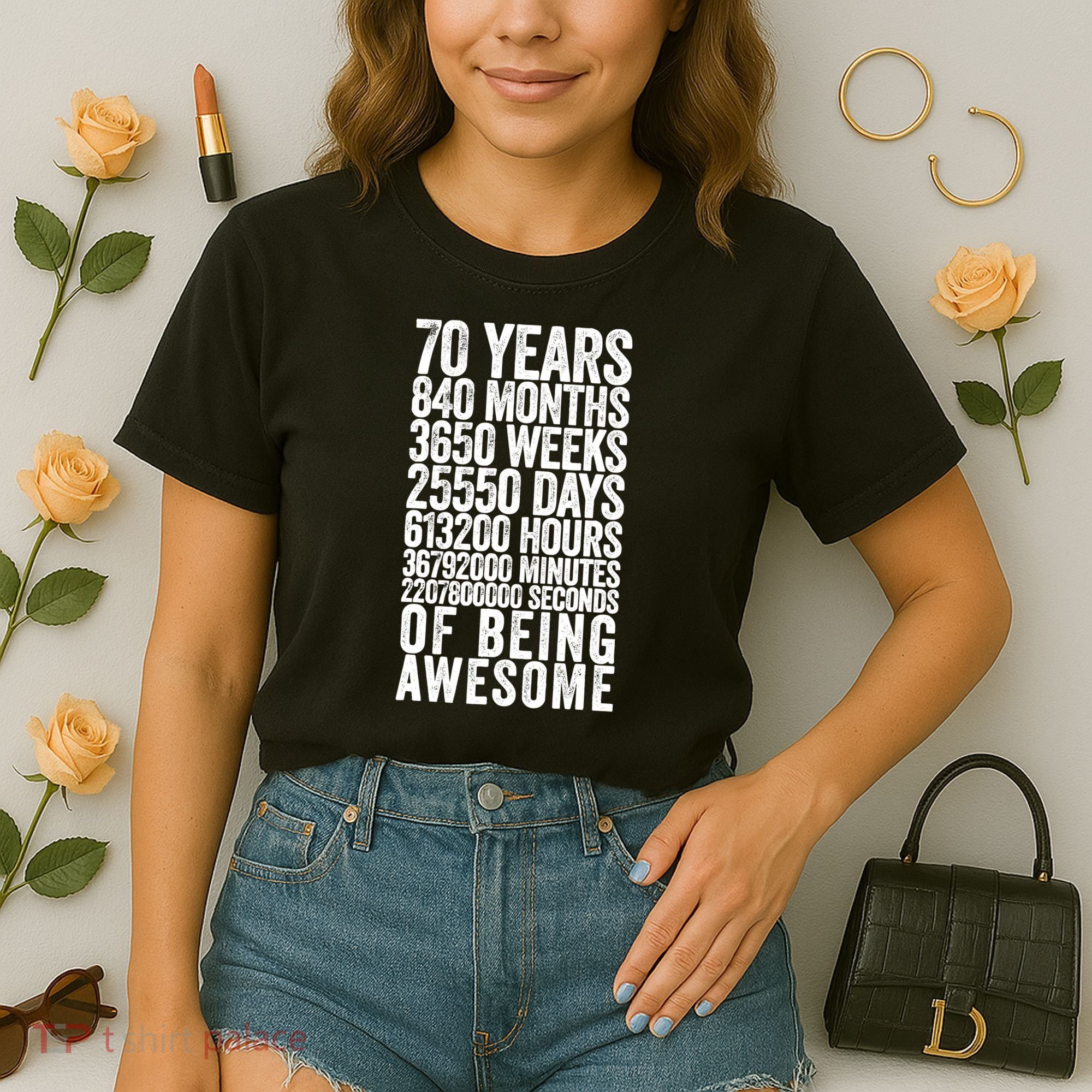 Funny 70th Birthday Old Meter Funny 70 Year Old Gifts Comfort Colors Boxy T-Shirt