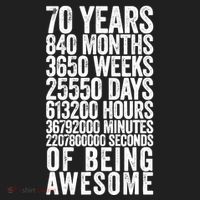 Funny 70th Birthday Old Meter Funny 70 Year Old Gifts Hat thumb 2