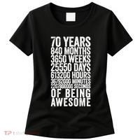 Funny 70th Birthday Old Meter Funny 70 Year Old Gifts Women's T-Shirt thumb 0