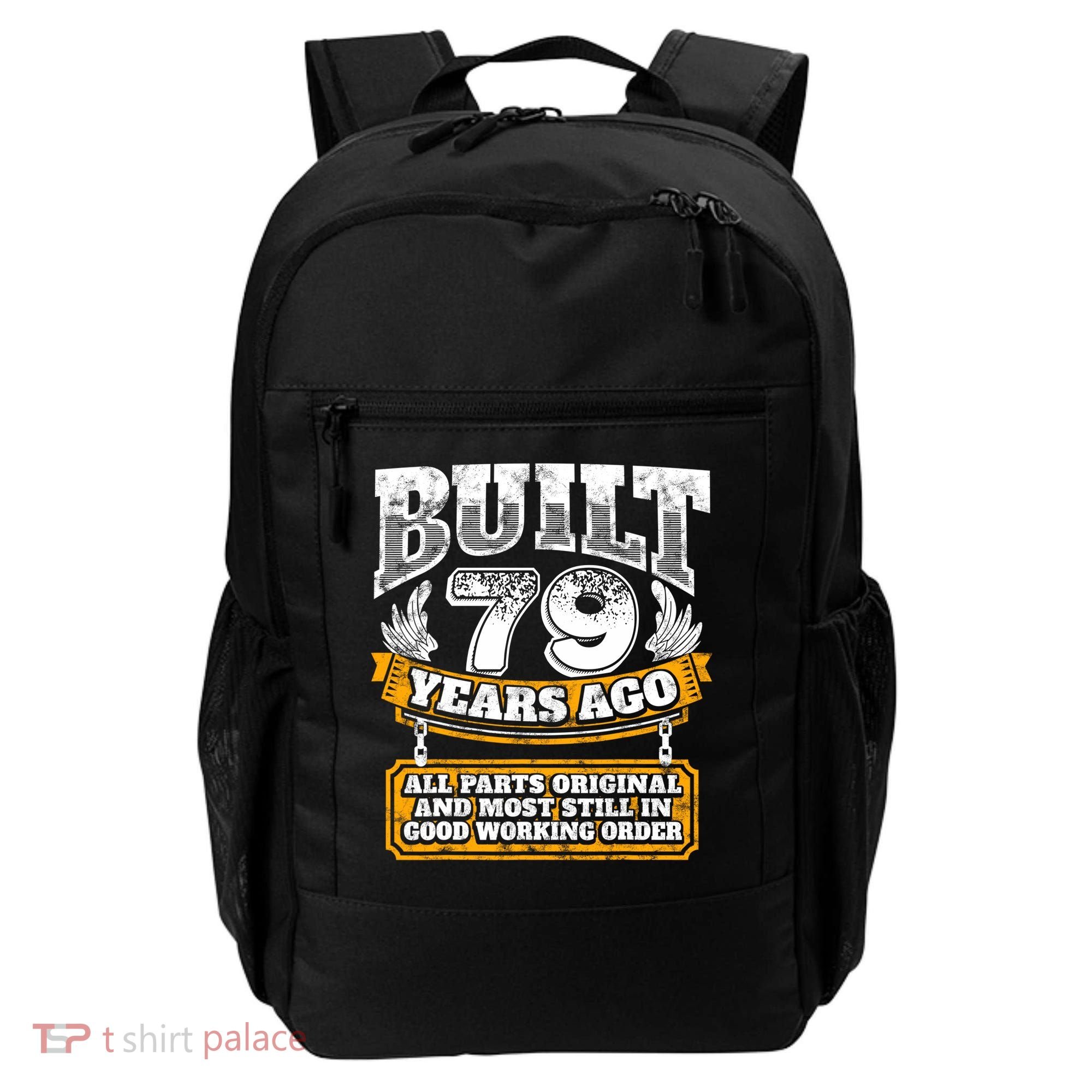 Funny 79th Birthday Gift BDay Gift Saying Age 79 Year Joke Backpack