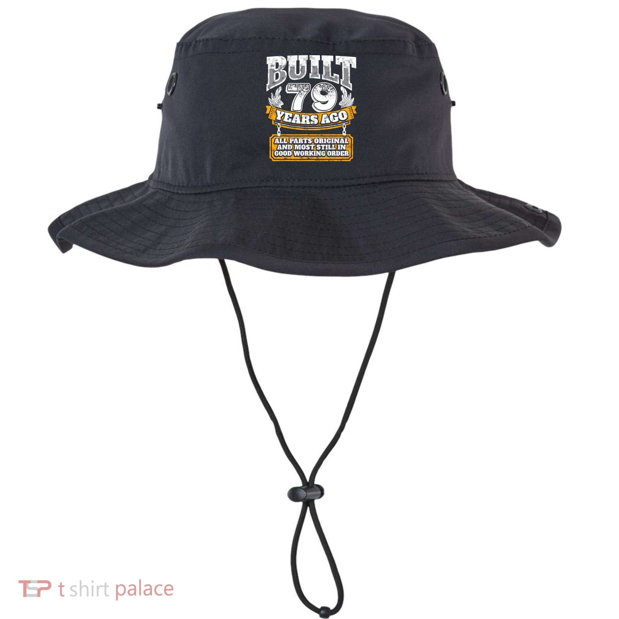 Funny 79th Birthday Gift BDay Gift Saying Age 79 Year Joke Bucket Hat