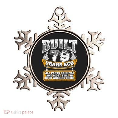 Funny 79th Birthday Gift BDay Gift Saying Age 79 Year Joke Ornament