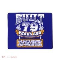 Funny 79th Birthday Gift BDay Gift Saying Age 79 Year Joke Mousepad thumb 0