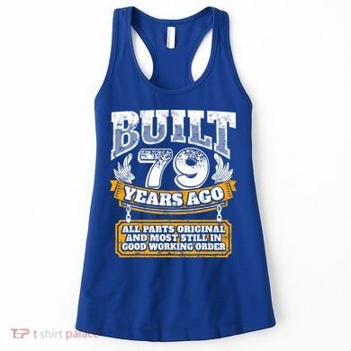 Funny 79th Birthday Gift BDay Gift Saying Age 79 Year Joke Women's Tank Top