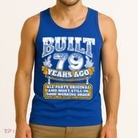 Funny 79th Birthday Gift BDay Gift Saying Age 79 Year Joke Tank Top thumb 3