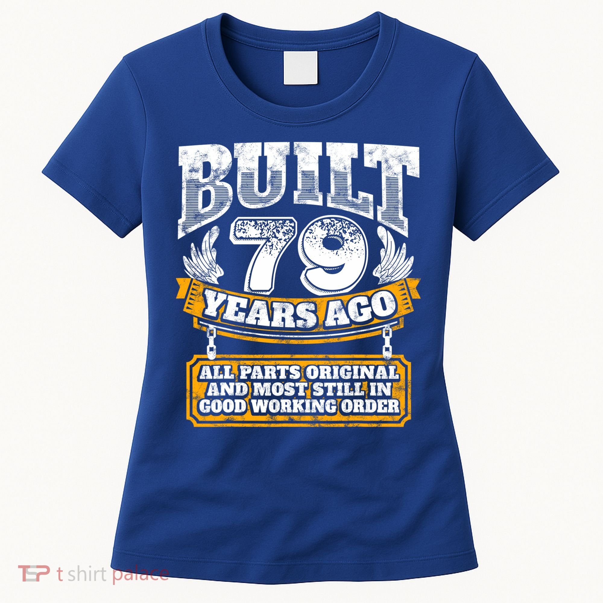 Funny 79th Birthday Gift BDay Gift Saying Age 79 Year Joke Women's T-Shirt