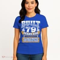 Funny 79th Birthday Gift BDay Gift Saying Age 79 Year Joke Women's T-Shirt thumb 4