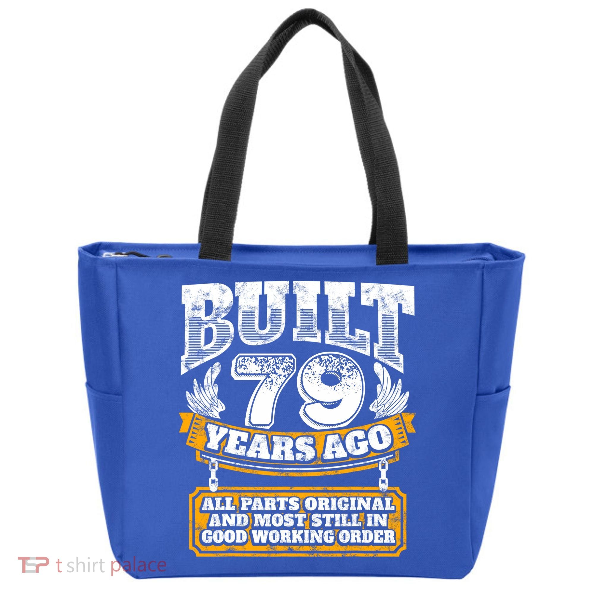 Funny 79th Birthday Gift BDay Gift Saying Age 79 Year Joke Tote Bag