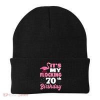 Flocking 70th Birthday Party Flamingo Beanie thumb 0