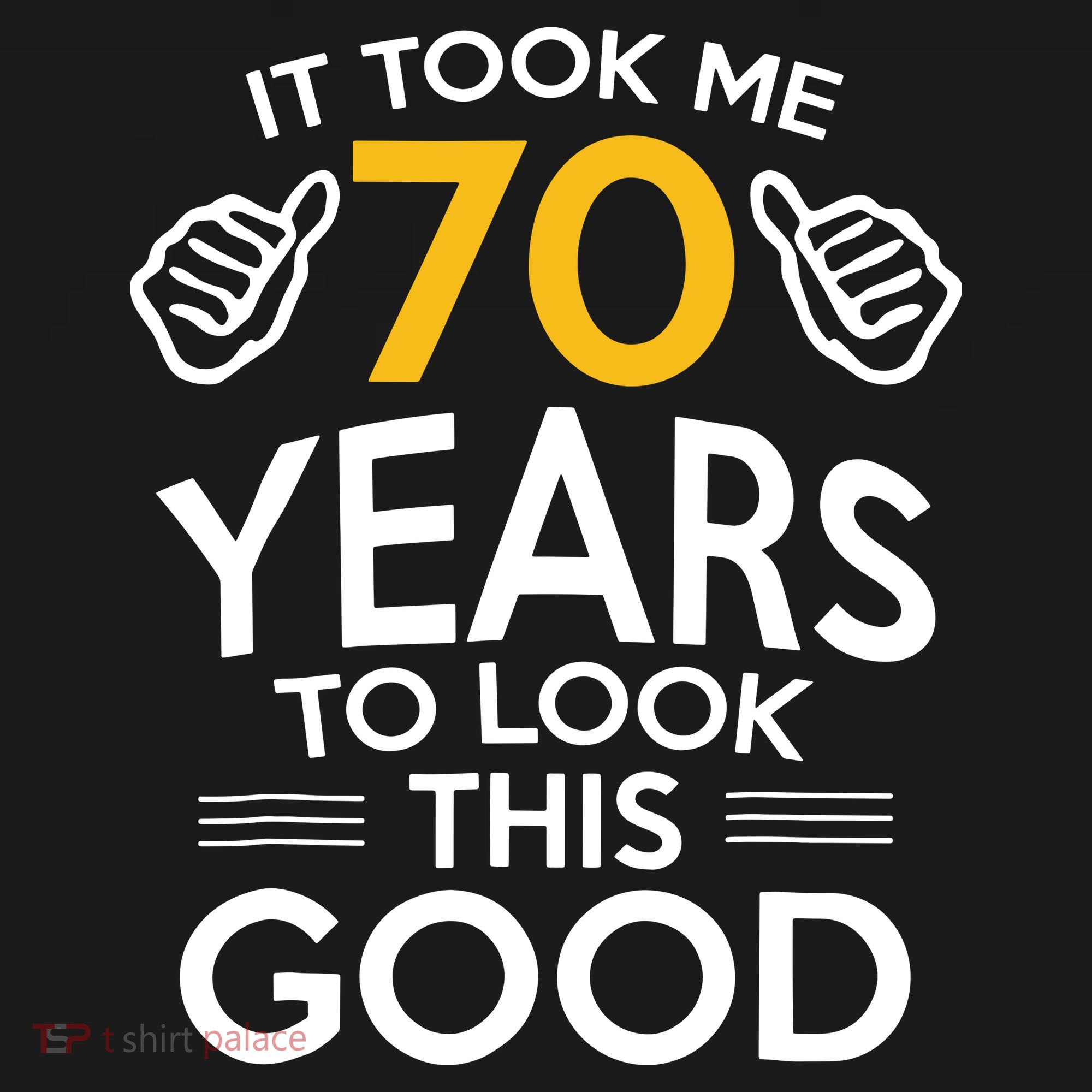 Funny 70th Birthday Gift, Took Me 70 Years 70 Year Old Doggie Tank