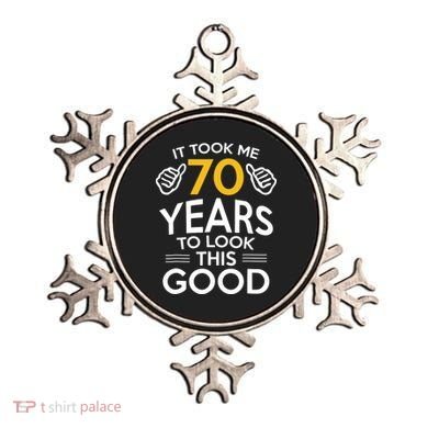 Funny 70th Birthday Gift, Took Me 70 Years 70 Year Old Ornament