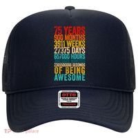 Funny 75th Birthday Old Meter Funny 75 Year Old Gifts Hat thumb 0