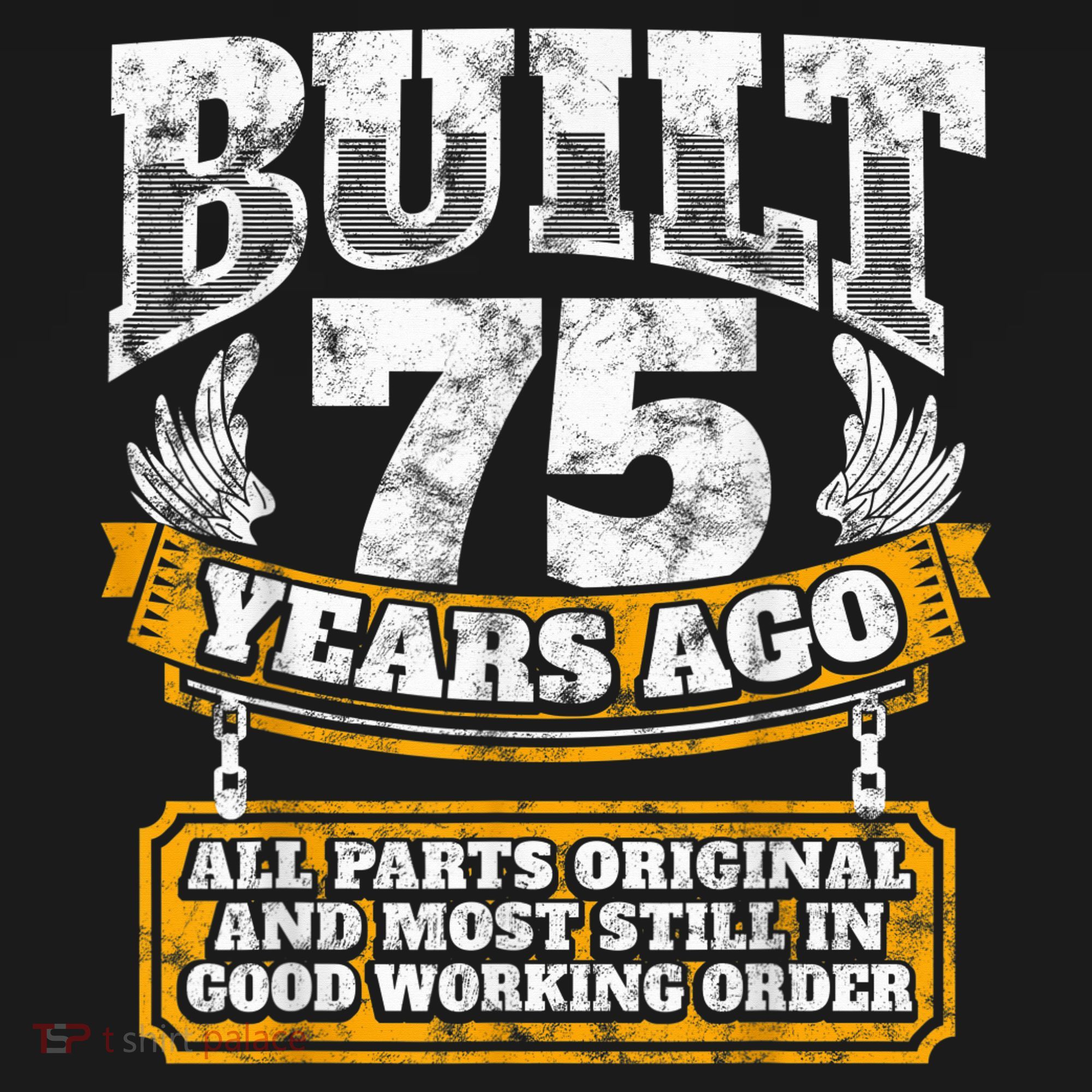 Funny 75th Birthday Present Shirt B-Day Gift Saying Age 75 Year Joke Women's Hoodie