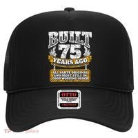 Funny 75th Birthday Present Shirt B-Day Gift Saying Age 75 Year Joke Hat thumb 0