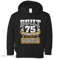 Funny 75th Birthday Present Shirt B-Day Gift Saying Age 75 Year Joke Toddler Hoodie thumb 0