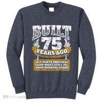 Funny 75th Birthday Present Shirt B-Day Gift Saying Age 75 Year Joke Sweatshirt thumb 0