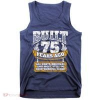 Funny 75th Birthday Present Shirt B-Day Gift Saying Age 75 Year Joke Tank Top thumb 0