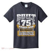 Funny 75th Birthday Present Shirt B-Day Gift Saying Age 75 Year Joke Kids T-Shirt thumb 0