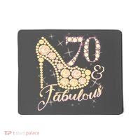 Fabulous & 70 Sparkly Heel 70th Birthday Mousepad thumb 0