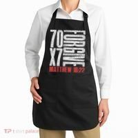 Forgive 70 X 7 Times Seventy Times Seven Jesus Matthew 1822 Apron thumb 2